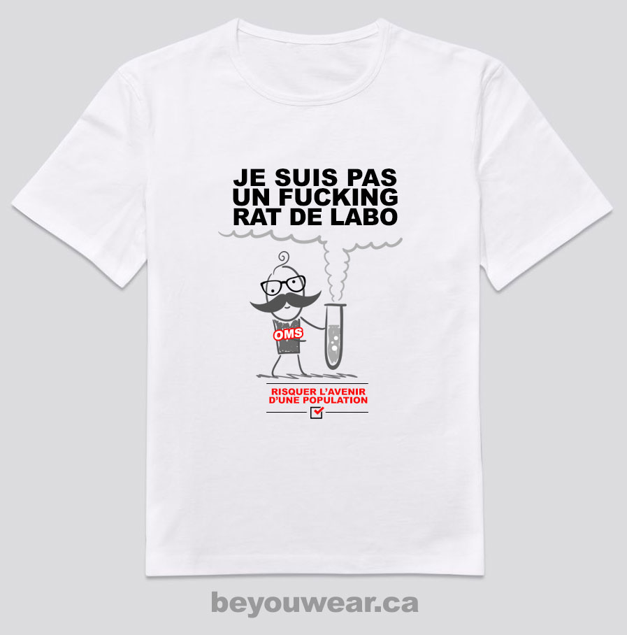 JE NE SUIS PAS UN RAT DE LABORATOIRE